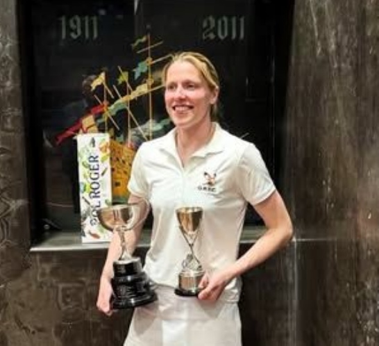 Claire Fahey, Head of Oratory Racquets, becomes most prolific British Open Player in history